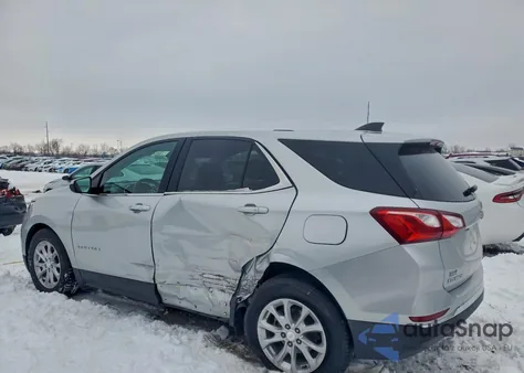2019 Chevrolet Equinox Lt из США, поврежденный, VIN 3GNAXKEV7KS558771
